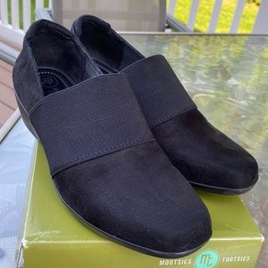 Casual wedge slip on shoes